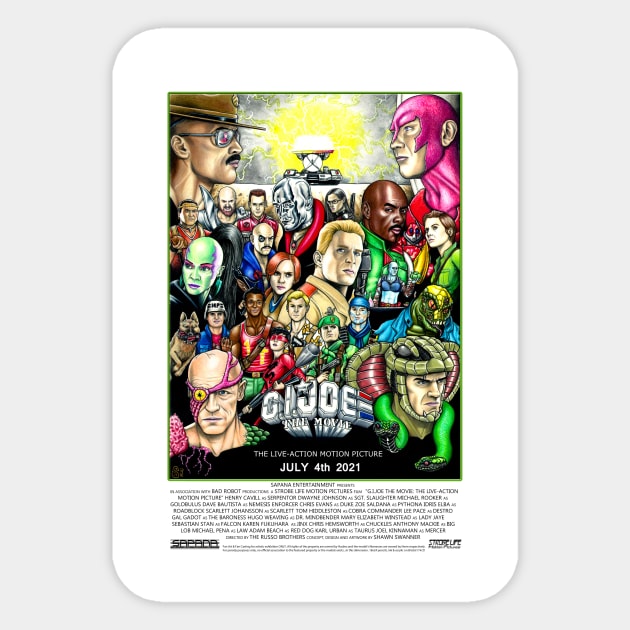 G.I. Joe Sticker by sapanaentertainment